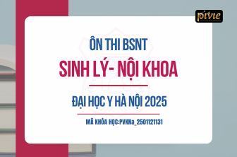 Combo luyện thi Bác sĩ nội trú - Sinh lý- Nội khoa - Đại học Y Hà Nội năm 2025 (PVKNa_2501121131)