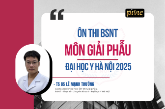 Ôn thi Bác sĩ nội trú môn Giải phẫu Đại học Y Hà Nội năm 2025 (PVKNa_100915)