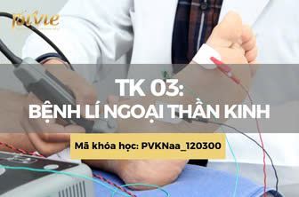 TK03: Bệnh lí ngoại thần kinh (PVKNaa_120300)