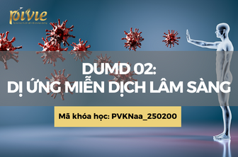 DUMD02: Dị ứng miễn dịch lâm sàng (PVKNaa_250200)