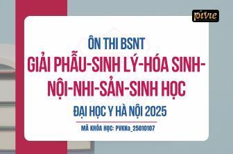 Combo luyện thi Bác sĩ nội trú - 7 môn - Đại học Y Hà Nội năm 2025 (PVKNa_25010107)