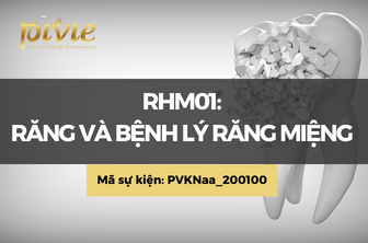 RHM01: Răng và bệnh lý răng miệng (PVKNaa_200100)