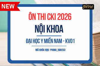 Luyện thi Chuyên khoa I - Nội khoa - Đại học Y MIỀN NAM KV.01 (PVKNA_260233)