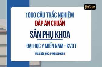 1000 câu trắc nghiệm môn Sản phụ khoa - kỳ thi Bác sĩ nội trú - ĐH Y MIỀN NAM KV.01 (PVKNbb_250254)
