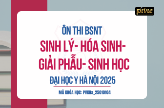 Combo luyện thi Bác sĩ nội trú - 4 môn cơ sở - Đại học Y Hà Nội năm 2025 (PVKNa_25010104)