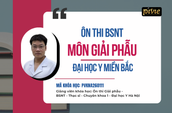 Luyện thi Bác sĩ nội trú môn Giải phẫu Đại học Y MIỀN BẮC năm 2026 (PVKNA260111)