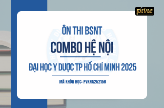 Combo Luyện thi Bác sĩ Nội trú năm 2025 - Hệ Nội - Đại học Y dược TPHCM (PVKNA_252156)