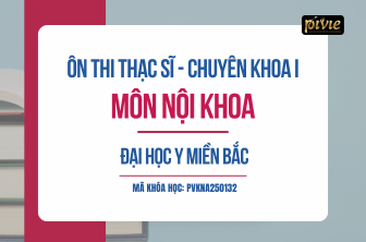 Luyện thi Thạc sĩ/Chuyên khoa I năm 2025 - Nội khoa - Đại học Y MIỀN BẮC (PVKNA250132)