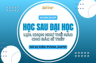 Workshop: Học sau đại học - Lựa chọn như thế nào cho bác sĩ trẻ? 