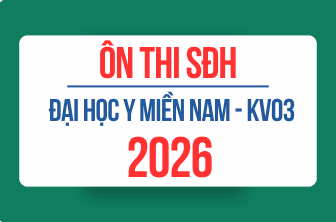Luyện thi SĐH Y Miền Nam - KV03