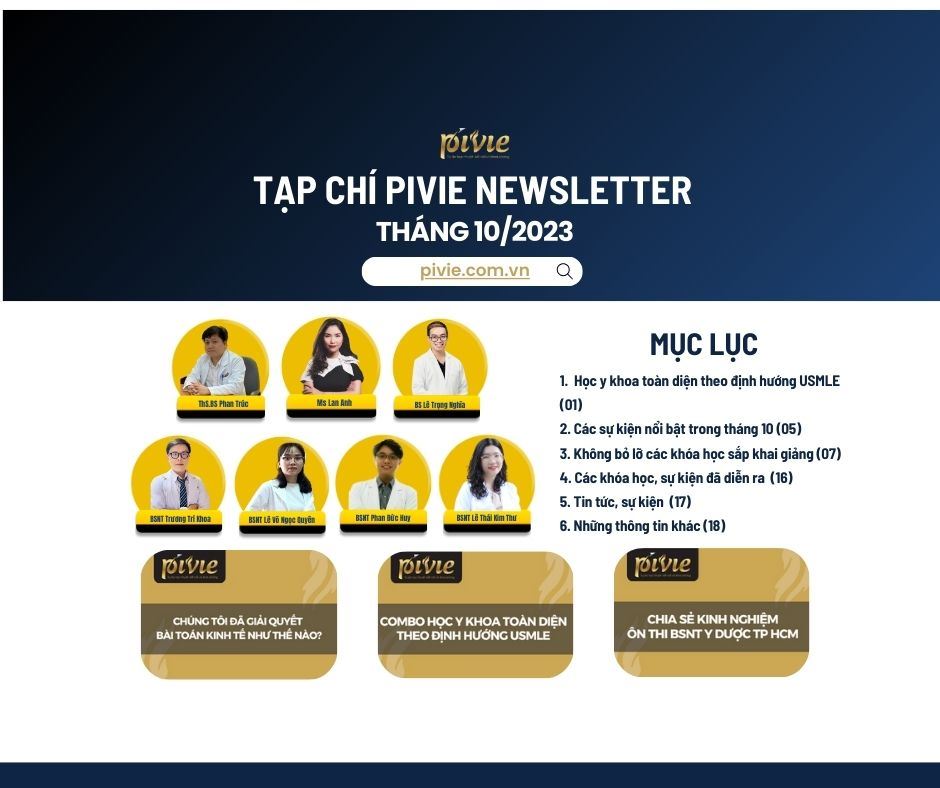 Pivie newsletter: Cầu nối thông tin