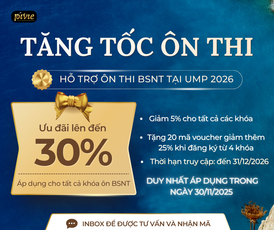 TĂNG TỐC ÔN THI - HỖ TRỢ ÔN THI BÁC SĨ NỘI TRÚ TẠI ĐẠI HỌC Y DƯỢC TP.HCM 2026.