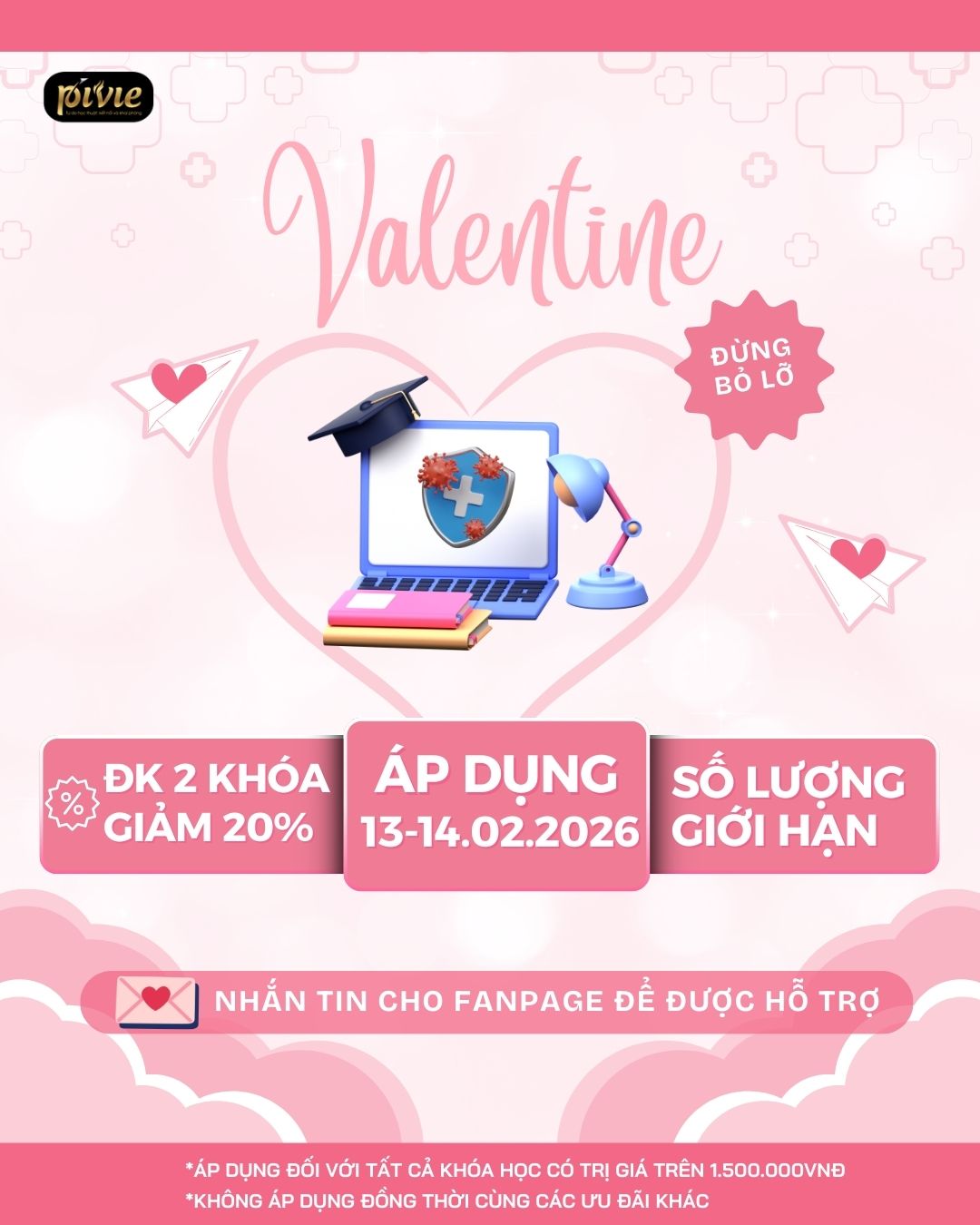 THÔNG BÁO CHƯƠNG TRÌNH ƯU ĐÃI VALENTINE: CẶP ĐÔI TRI THỨC – NHÂN ĐÔI THÀNH CÔNG 2026
