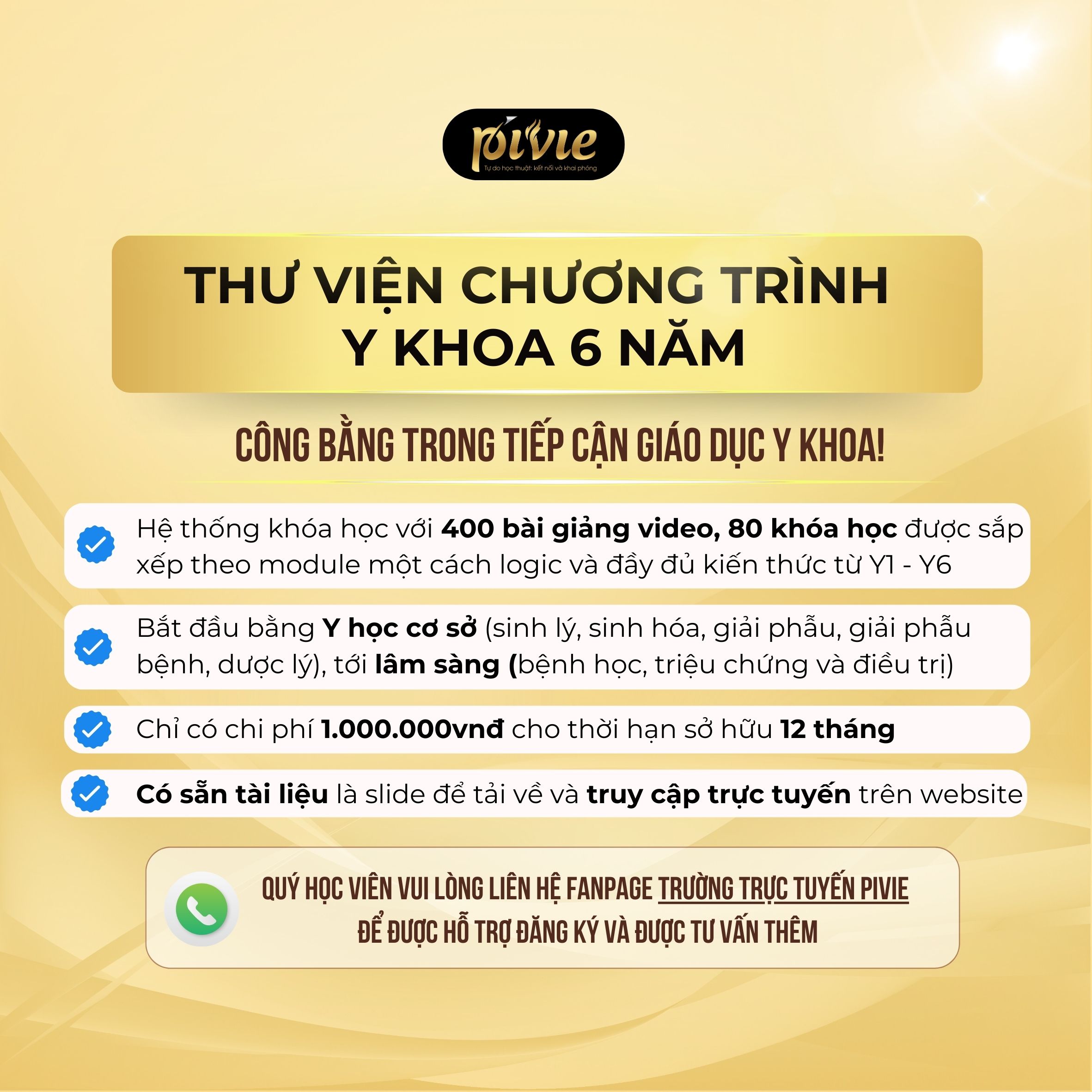Chính thức ra mắt Gói Hội Viên - Thư Viện Y Khoa 6 năm