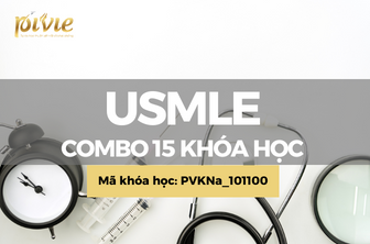 Combo 15 khóa Học Y khoa toàn diện theo định hướng USMLE (PNKNa_101100)