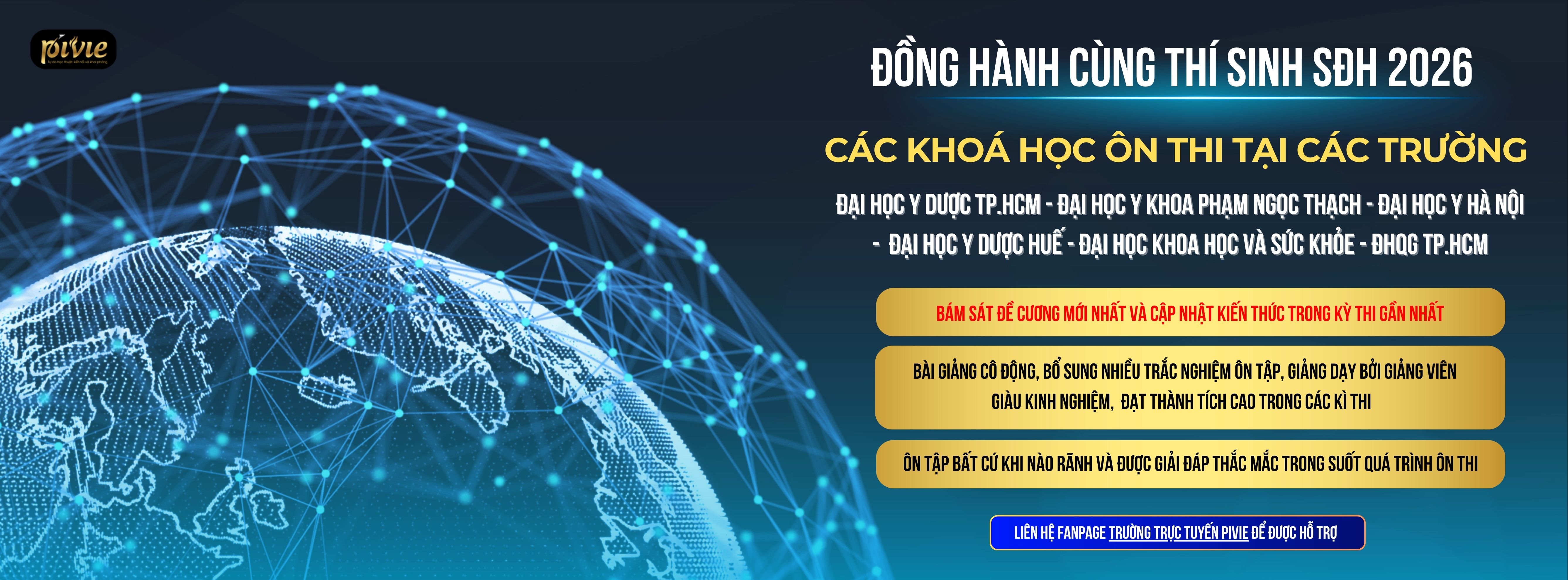 Ở đây chúng tôi có đủ tài nguyên cho hành trình Y tế của bạn!